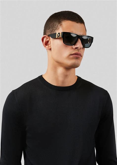 square rectangle versace sunglasses men|men's versace eyeglass frames.